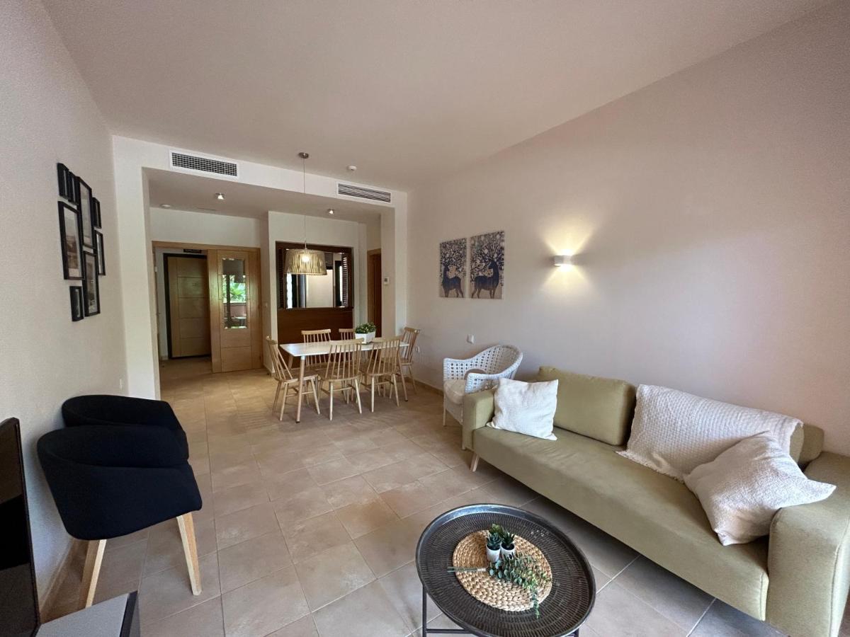 Quite & Relaxing Private Apartment For 2-6 Pers - Golf & Pool Resort - 무르시아 외부 사진
